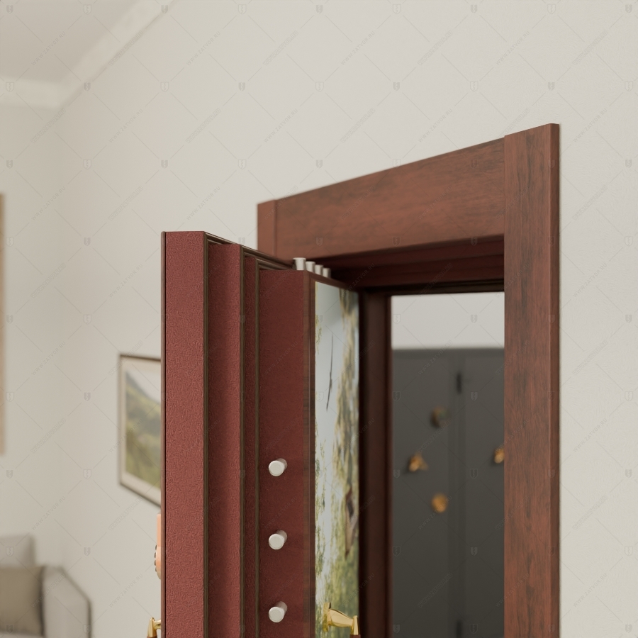 Взломостойкая сейфовая дверь "Селена" БАСТИОН-8_13