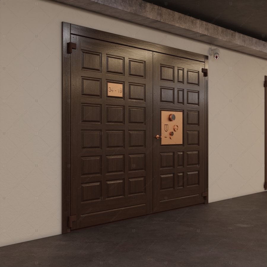 Пожаростойкие стальные ворота "Пик" БАСТИОН-3 EIS60_4