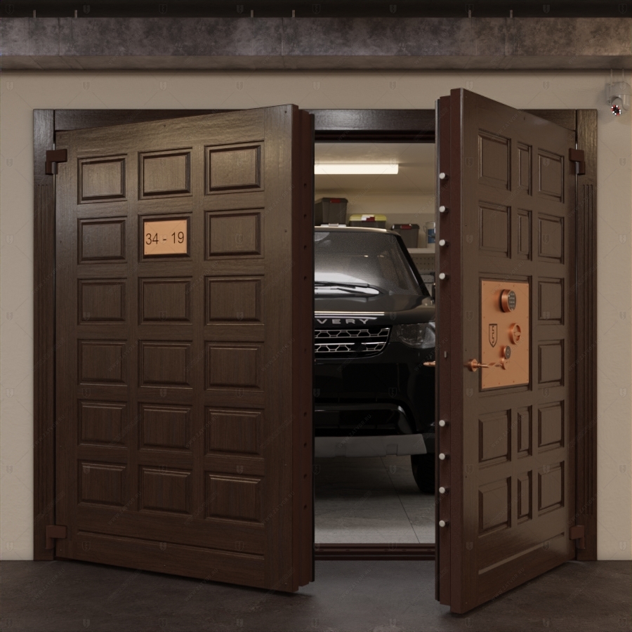 Пожаростойкие стальные ворота "Пик" БАСТИОН-3 EIS60_6