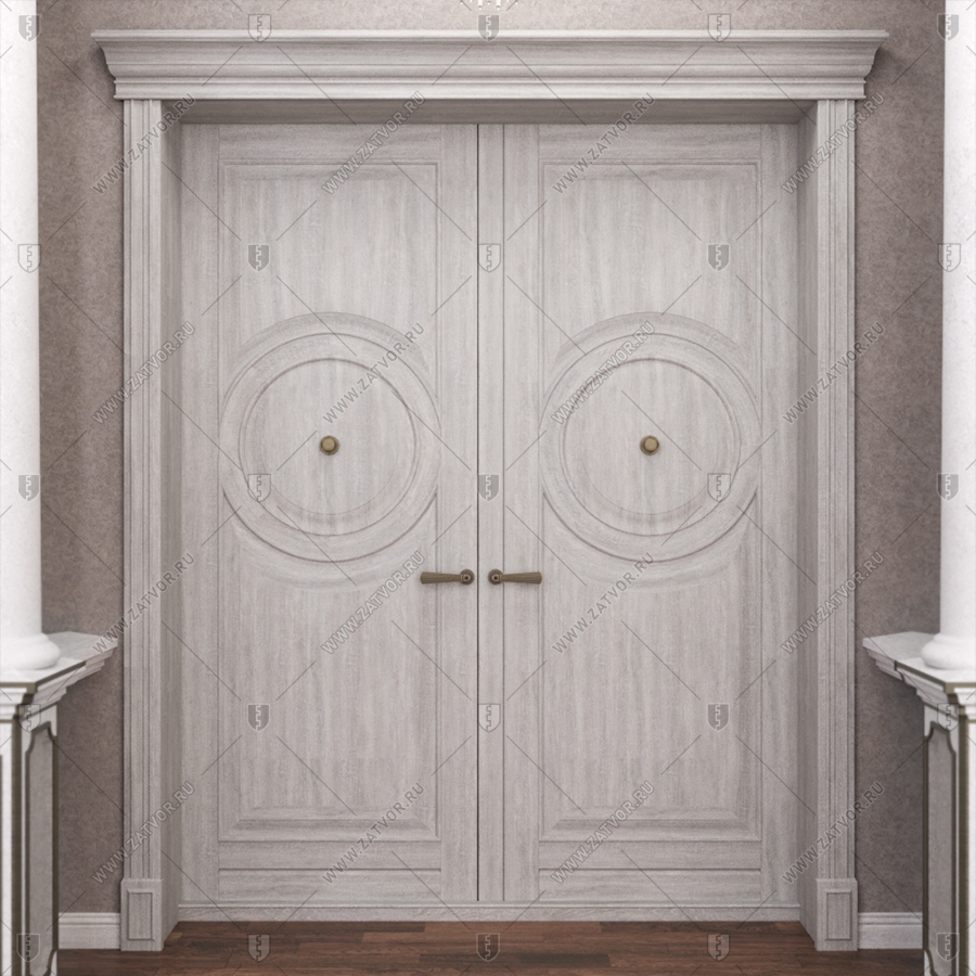 Двустворчатая входная дверь "Паллант" БАСТИОН-3_3