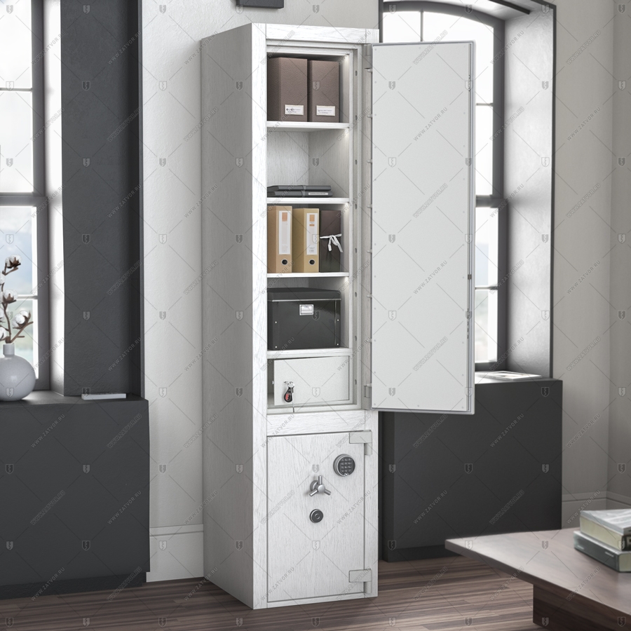 Сейфово-оружейная стойка Диана с облицовкой из МДФ_8