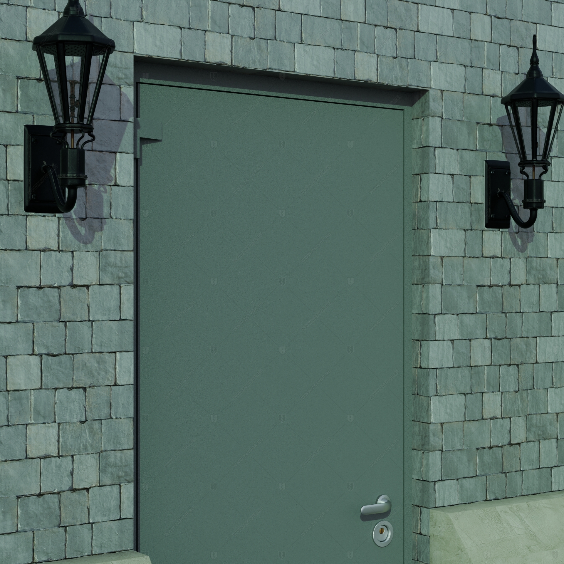 Взломостойкая входная дверь "Крон" БАСТИОН-1_8