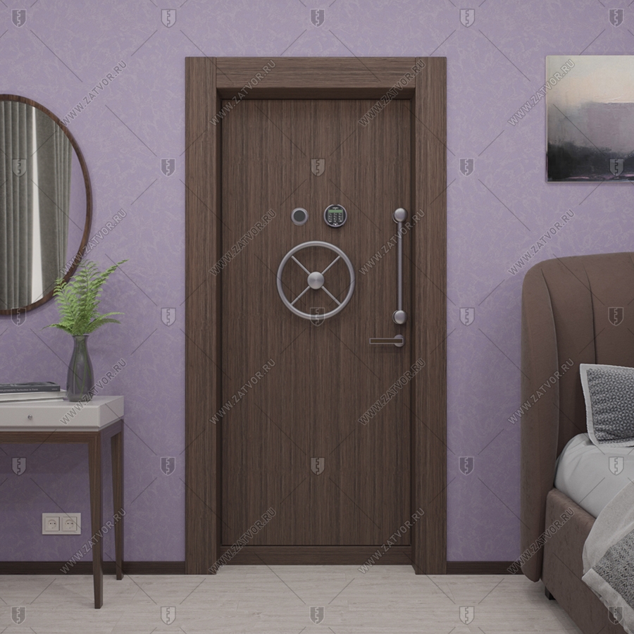 Взломостойкая внутренняя пожаростойкая сейфовая дверь "Апелиот" БАСТИОН-5 EIS60_3