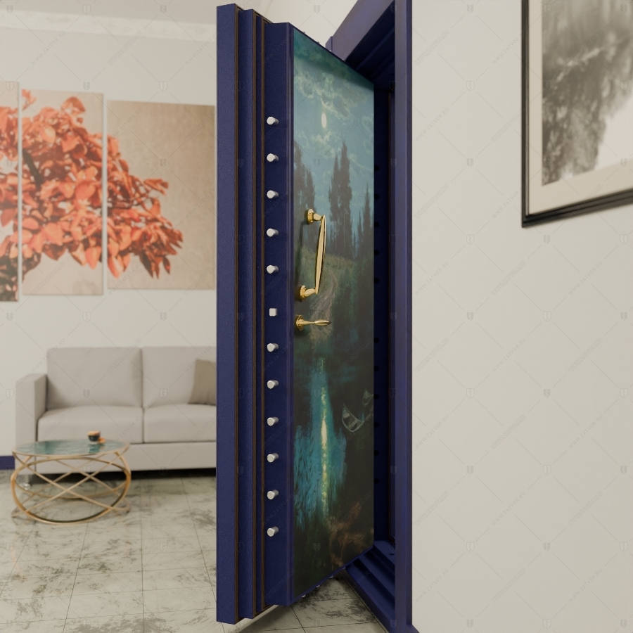 Взломостойкая сейфовая дверь "Аглая" БАСТИОН-8_9