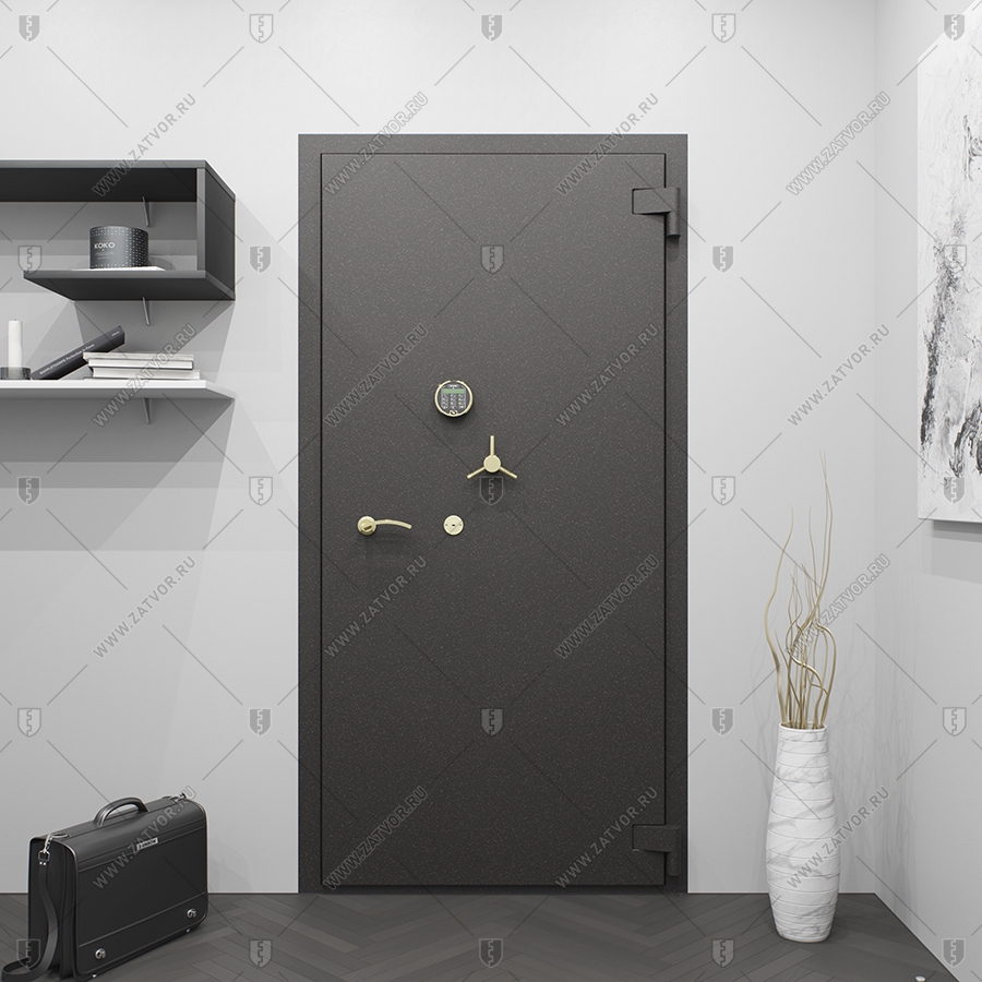 Пулестойкая сейфовая дверь "Зефир" БАСТИОН-5 BR4_2