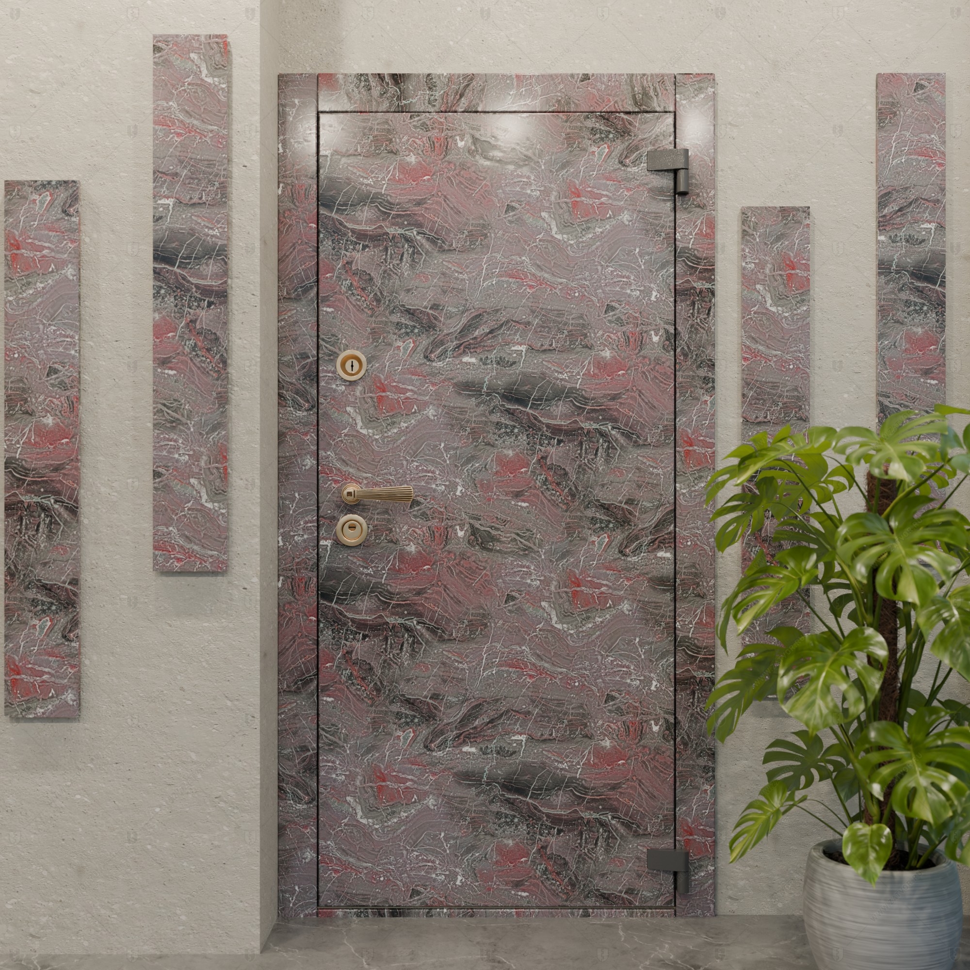 Взломостойкая входная дверь "Рия" БАСТИОН-2_2