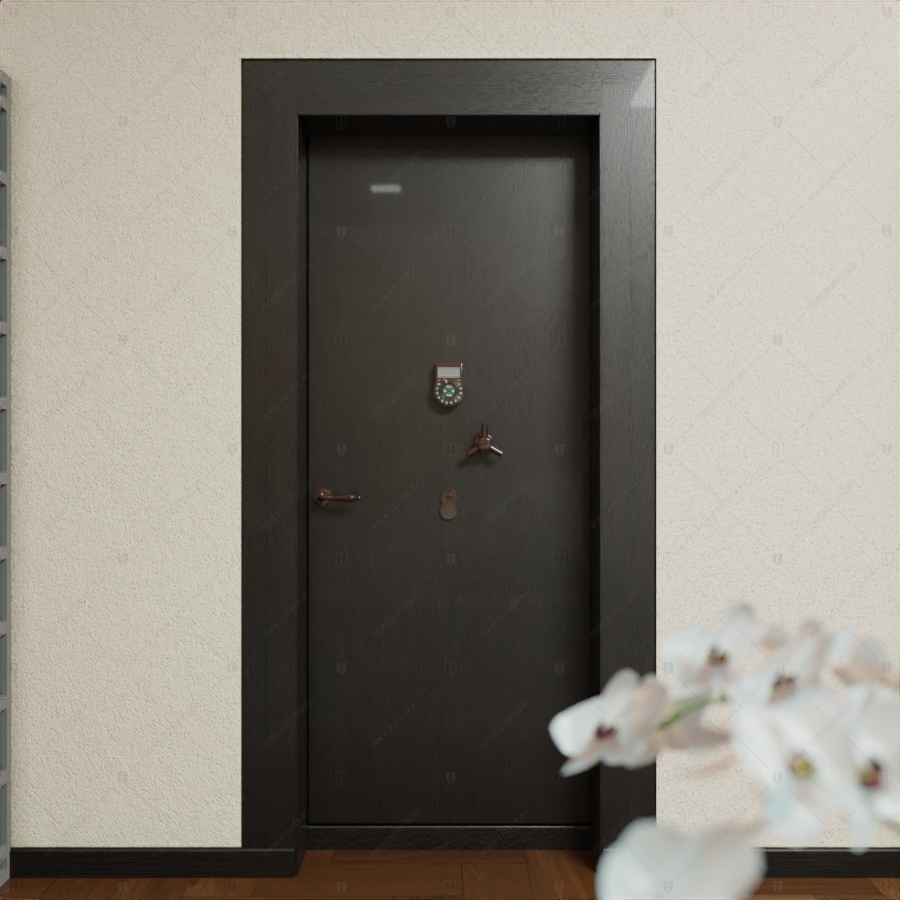 Пожаростойкая внутренняя стальная дверь "Лахеса" БАСТИОН-3_2