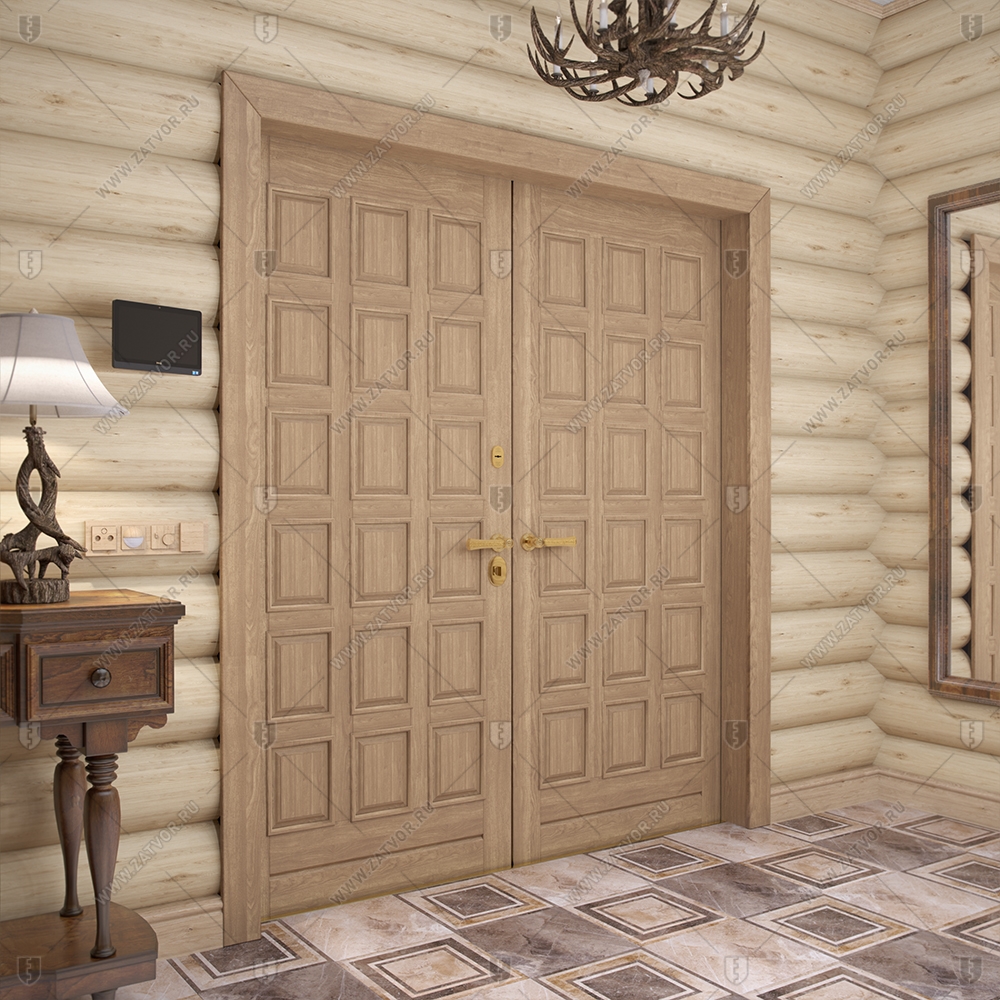 Входная группа для коттеджа на базе "Фоя" БАСТИОН-2_5