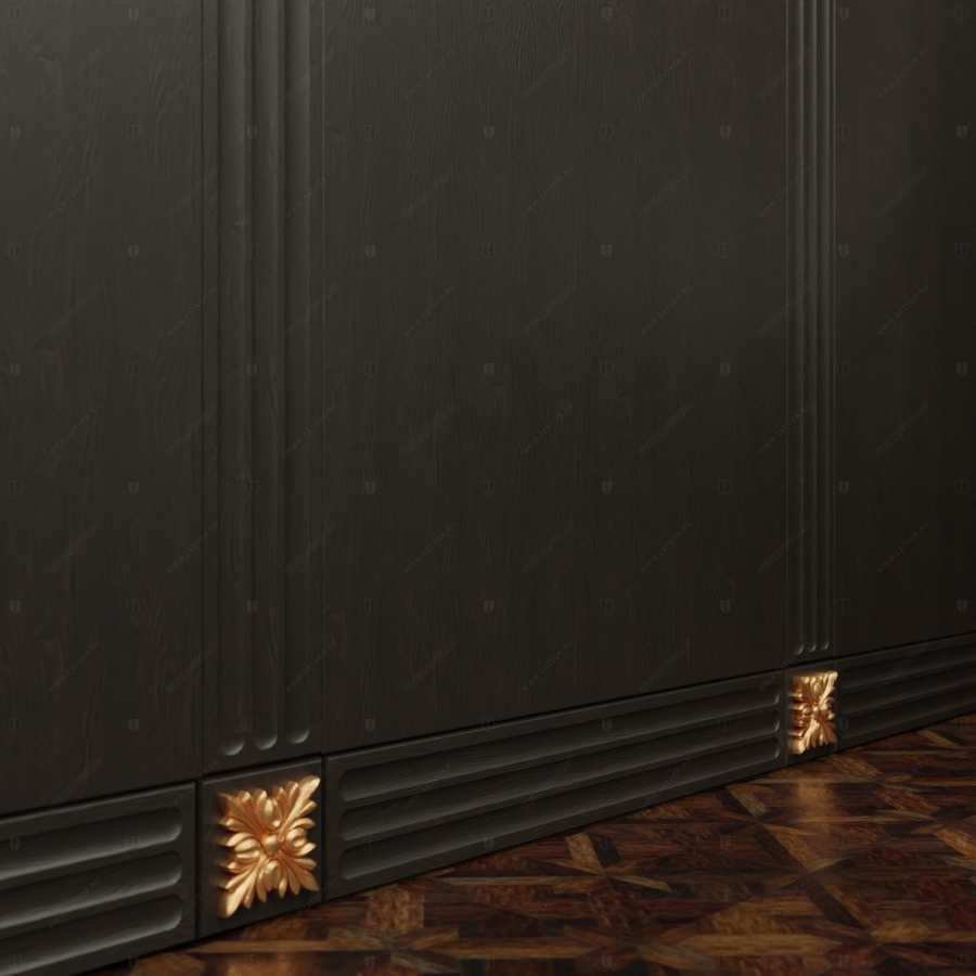 Скрытая дверь "Клото" СуперЛюкс с наружной панелью из МДФ_9