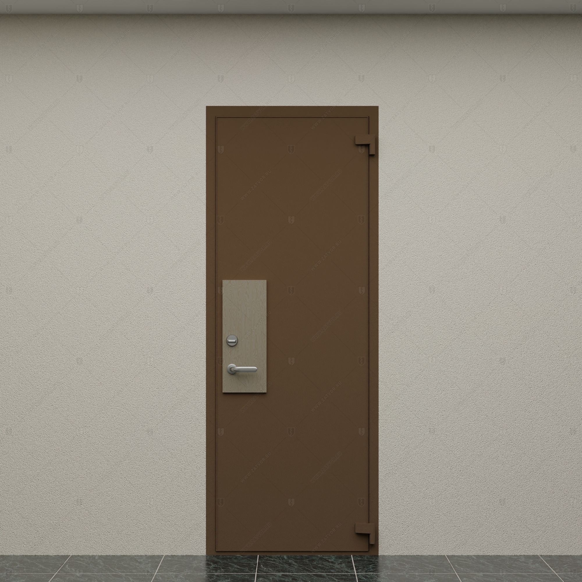 Взломостойкая входная дверь "Евримедонт" БАСТИОН-1 без облицовки_2