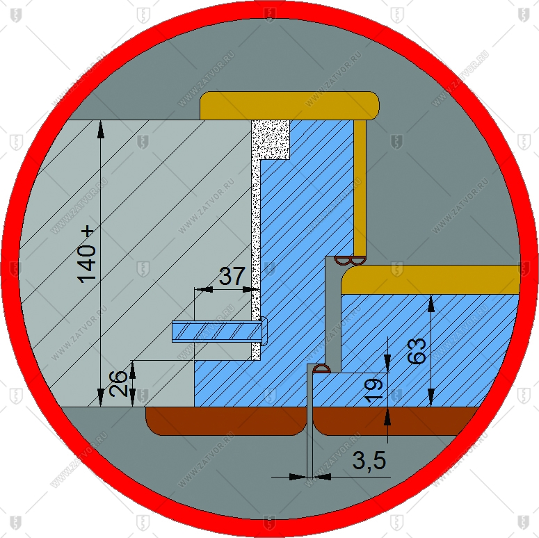Входная внутренняя стальная дверь со скидкой СуперЛюкс_2