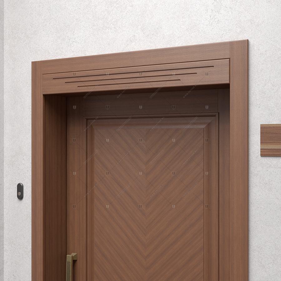 Внутренняя пожаростойкая входная стальная дверь "Тета" СуперЛюкс EIS60_10