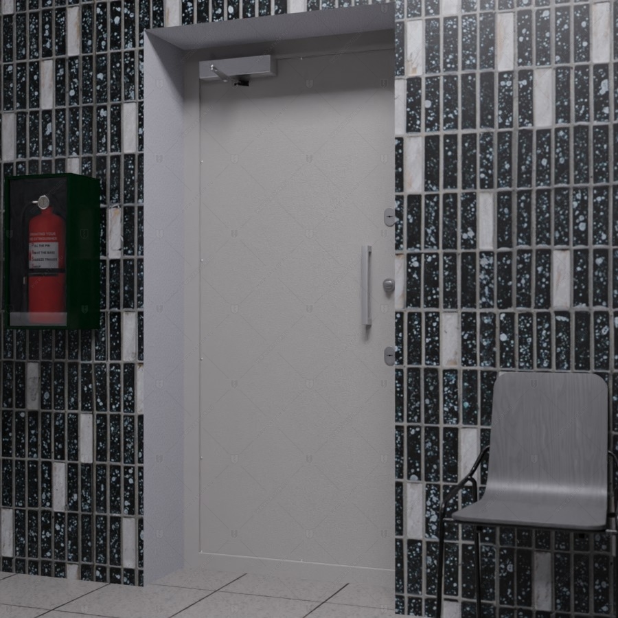 Пулестойкая входная дверь "Аск" БАСТИОН-1 BR4_5