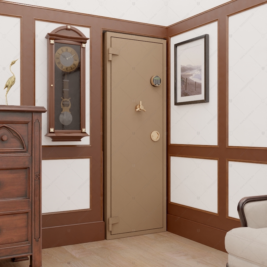 Оружейный взломостойкий сейф Аквилон в хранилище (I класс)_8