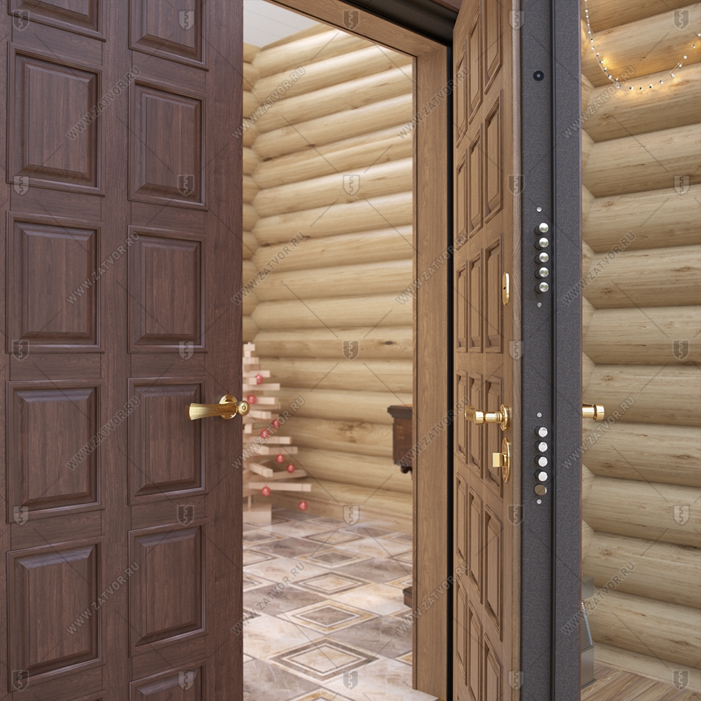 Входная группа для коттеджа на базе "Фоя" БАСТИОН-2_12