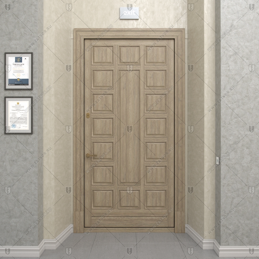 Входная группа для офиса "Урония" БАСТИОН-2_3