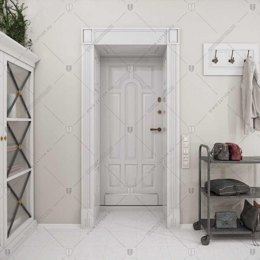 Пожаростойкая бронированная входная дверь "Феодамант" БАСТИОН-3 BR4 EIS60_3