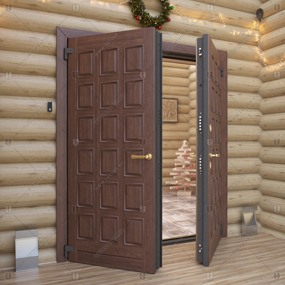 Входная группа для коттеджа на базе "Фоя" БАСТИОН-2_6