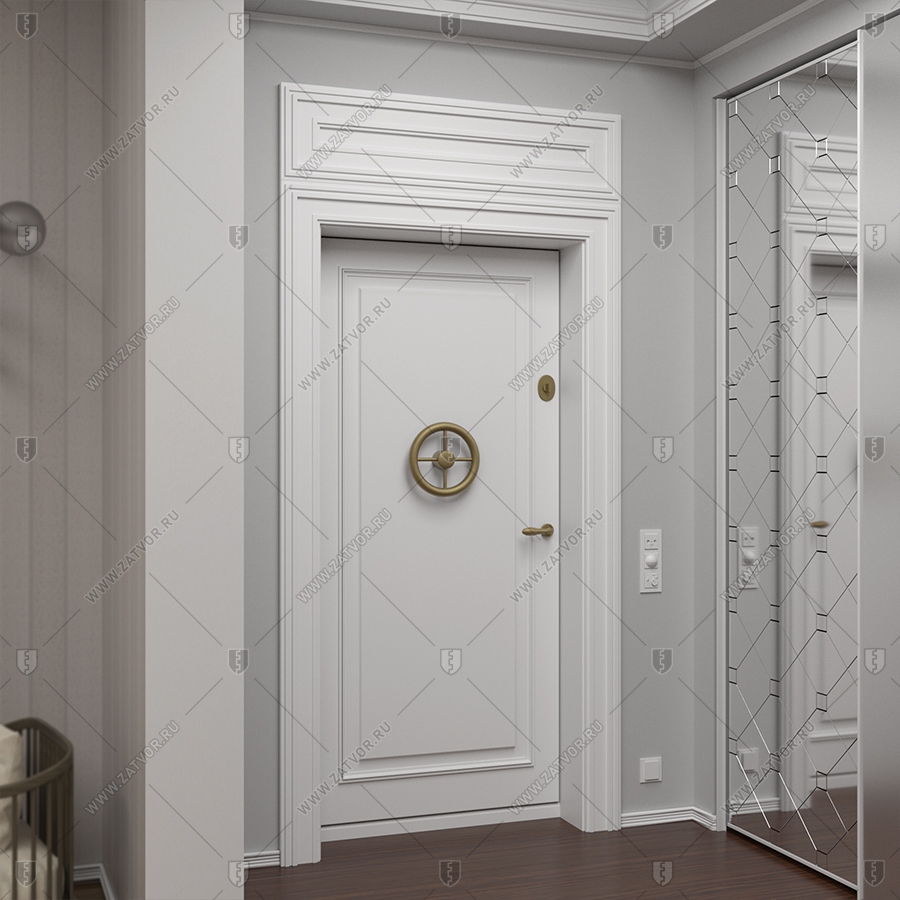 Пожаростойкая бронированная входная дверь "Элент" БАСТИОН-3 BR4 EIS60_5