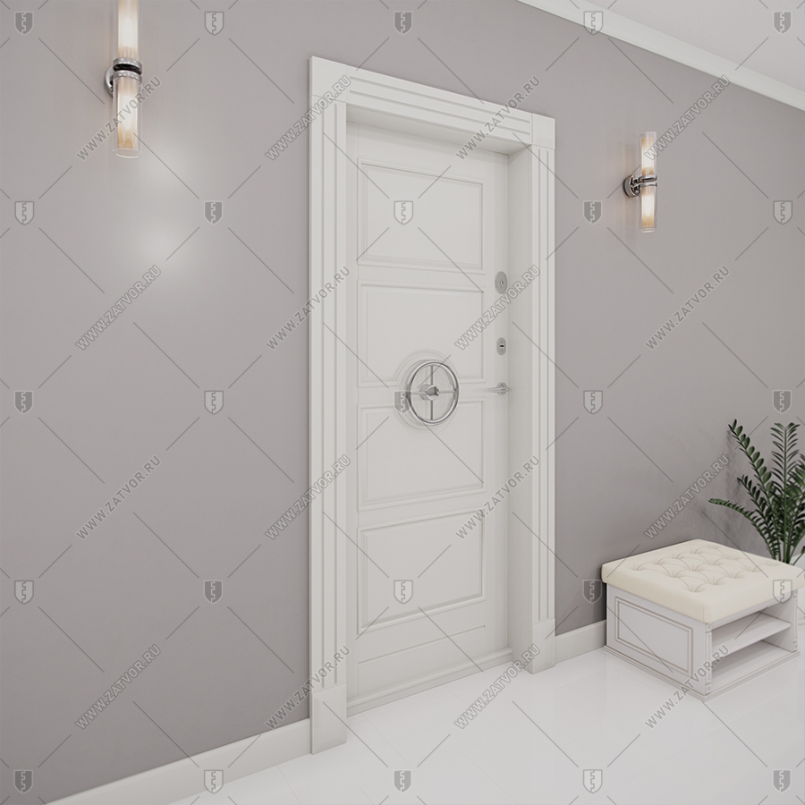 Входная взломостойкая дверь "Эмфрит" БАСТИОН-3 с лакировкой Люкс_5