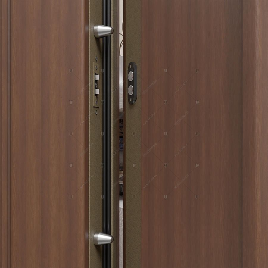 Внутренняя пожаростойкая входная стальная дверь "Тета" СуперЛюкс EIS60_11