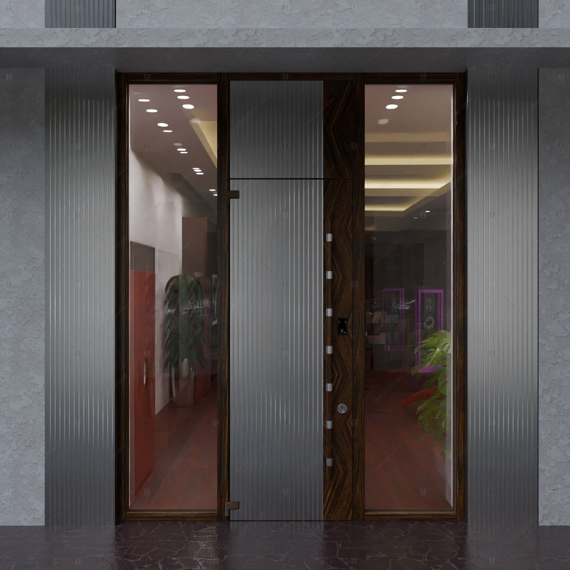 Входная дверь "Кратос"  БАСТИОН-1_2