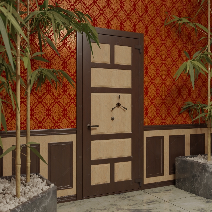 Взломостойкая внутренняя сейфовая дверь "Айса" БАСТИОН-3_5