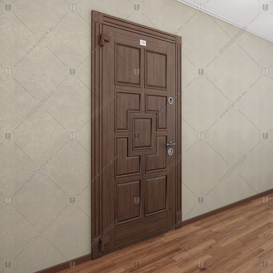 Взломостойкая входная дверь "Колофон" БАСТИОН-3_4