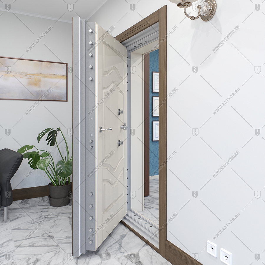 Взломостойкая сейфовая дверь "Авра" БАСТИОН-5_6