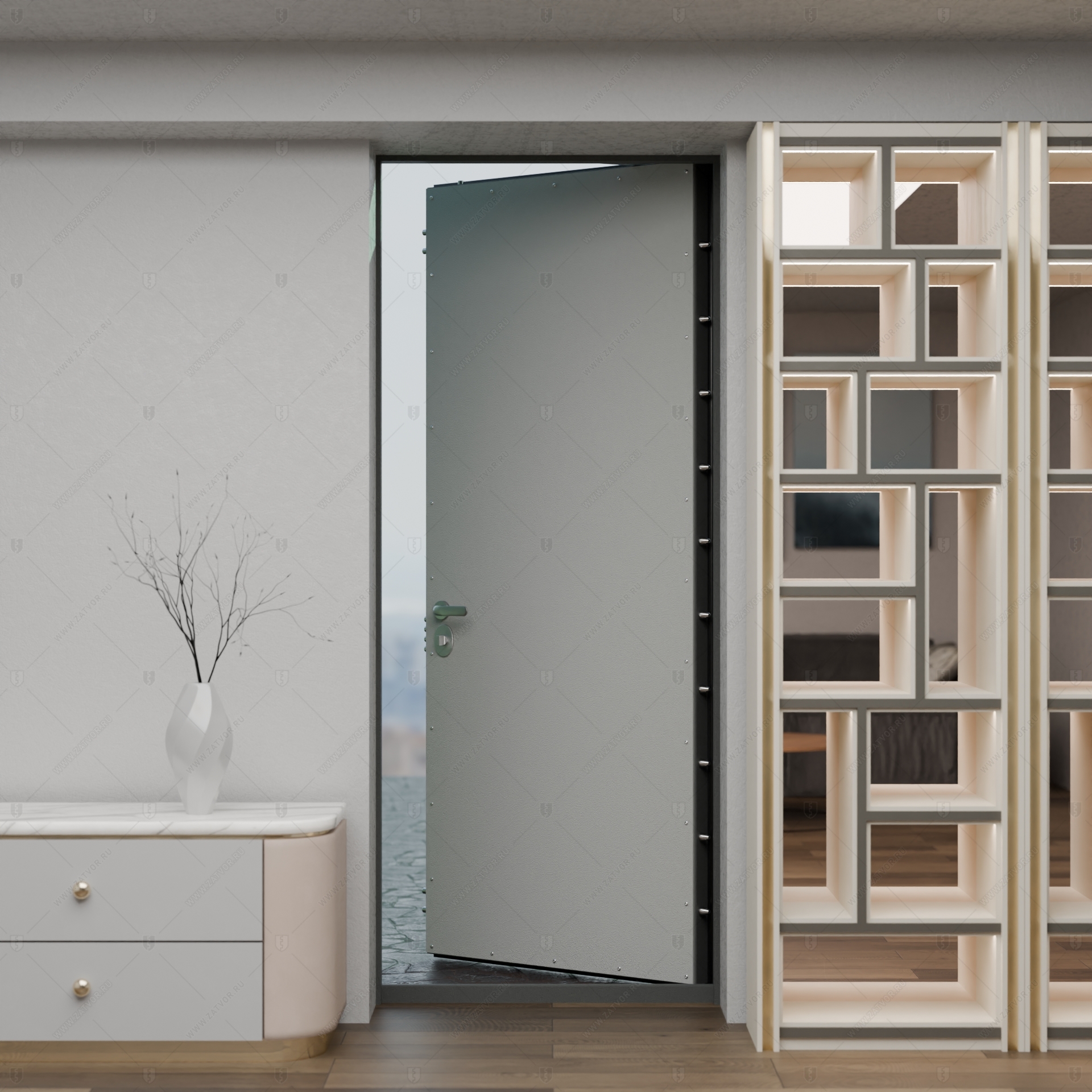 Взломостойкая входная дверь "Крон" БАСТИОН-1_7