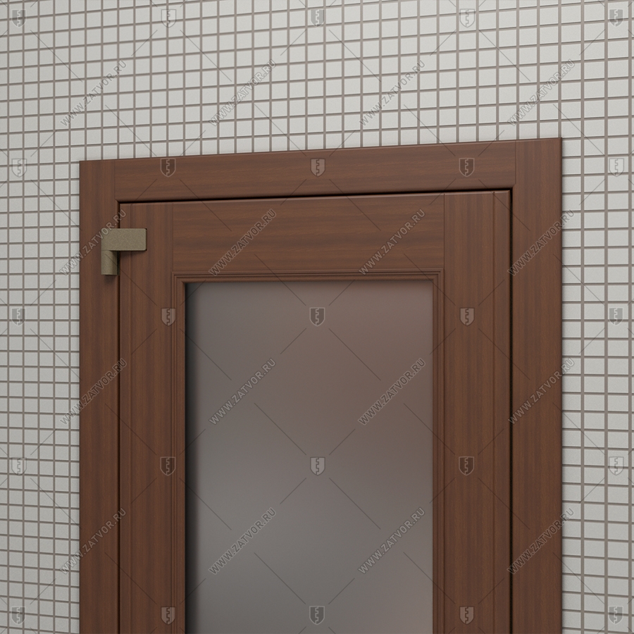 Внутренняя межкомнатная стальная дверь со стеклом "Йота" СуперЛюкс_11