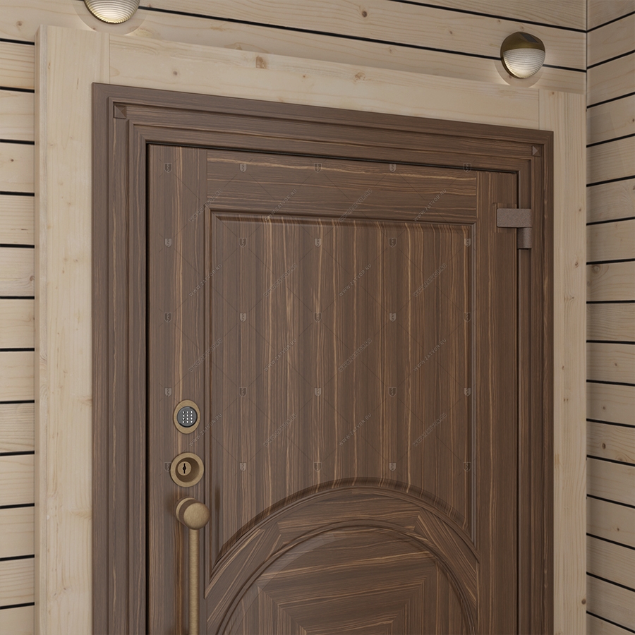 Пожаростойкая бронированная входная дверь "Полибот" БАСТИОН-3 BR4 EIS60_10