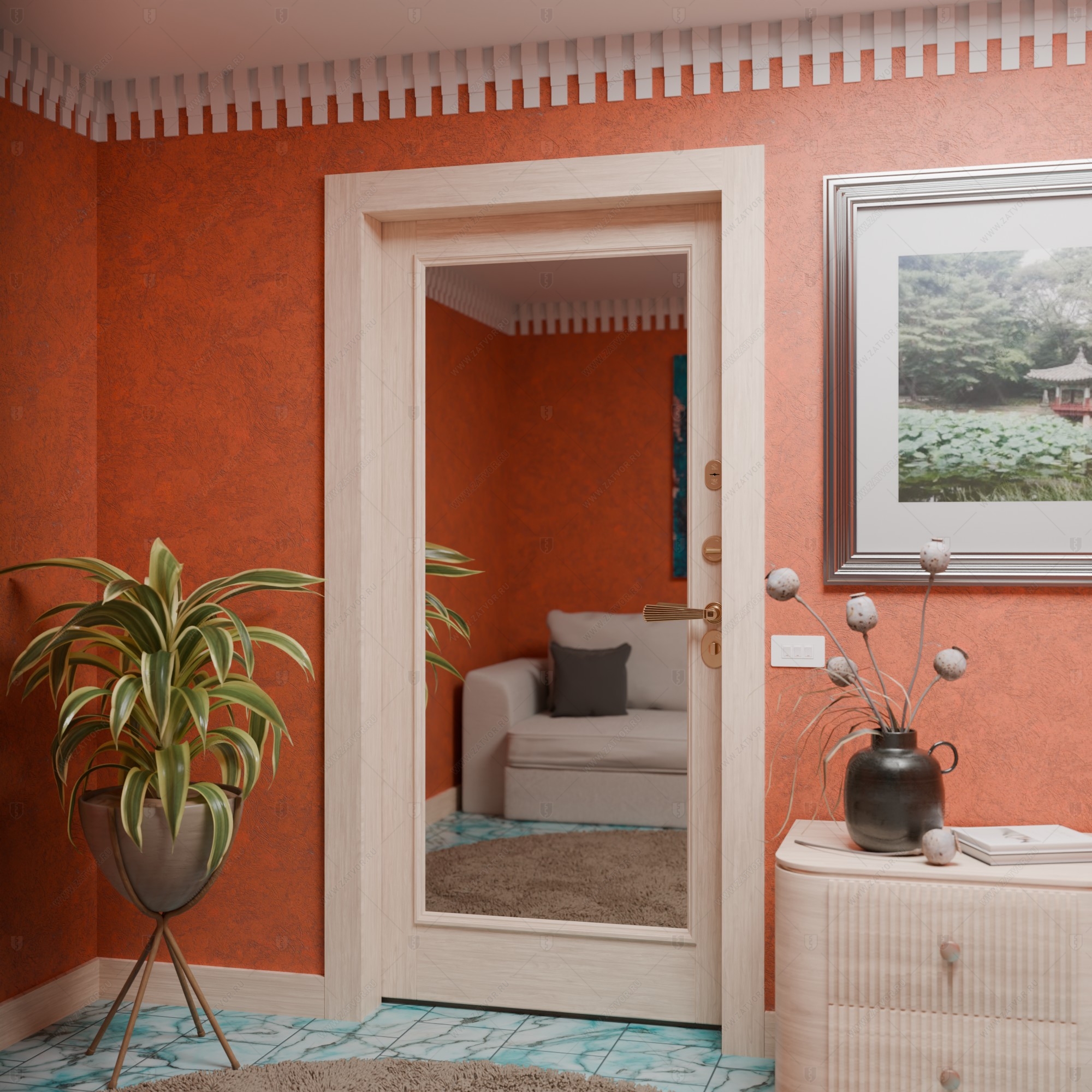 Взломостойкая входная дверь "Урания" БАСТИОН-2_5