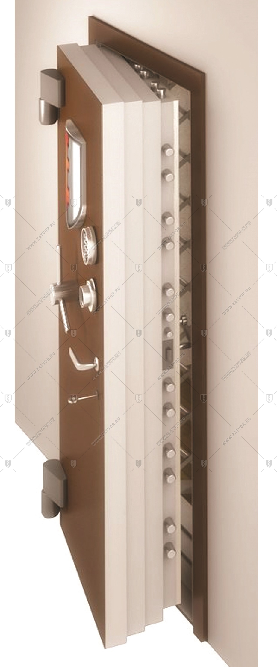 Взломостойкая сейфовая дверь "Крон" БАСТИОН-9_2