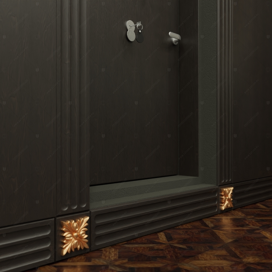 Пожаростойкая внутренняя стальная дверь "Мойра" БАСТИОН-3_9