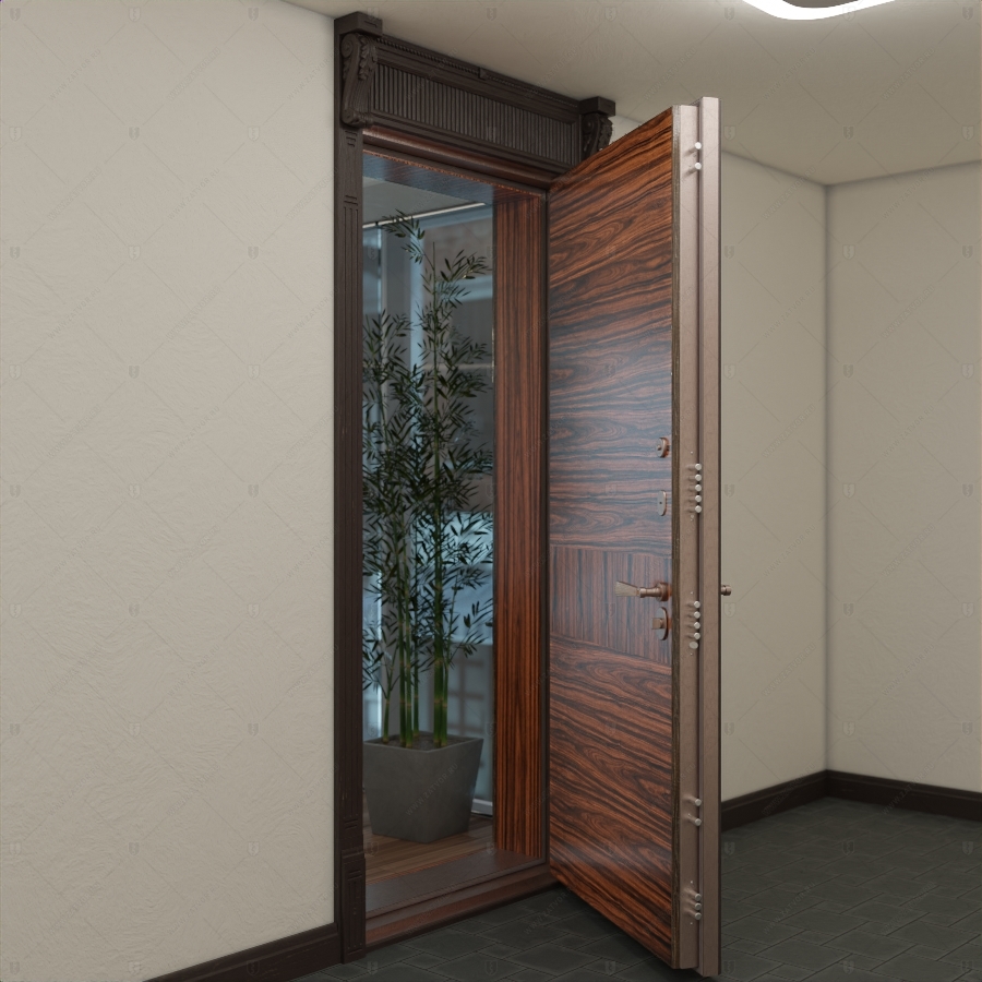 Пожаростойкая входная стальная дверь БАСТИОН-3 EIS60_6