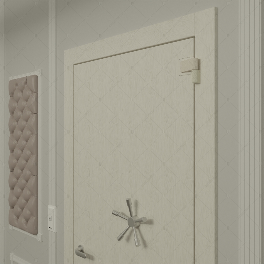 Комплект из двух дверей: внутренняя дверь "Мойра" БАСТИОН-3 и наружная дверь "Клото" БАСТИОН-1_10