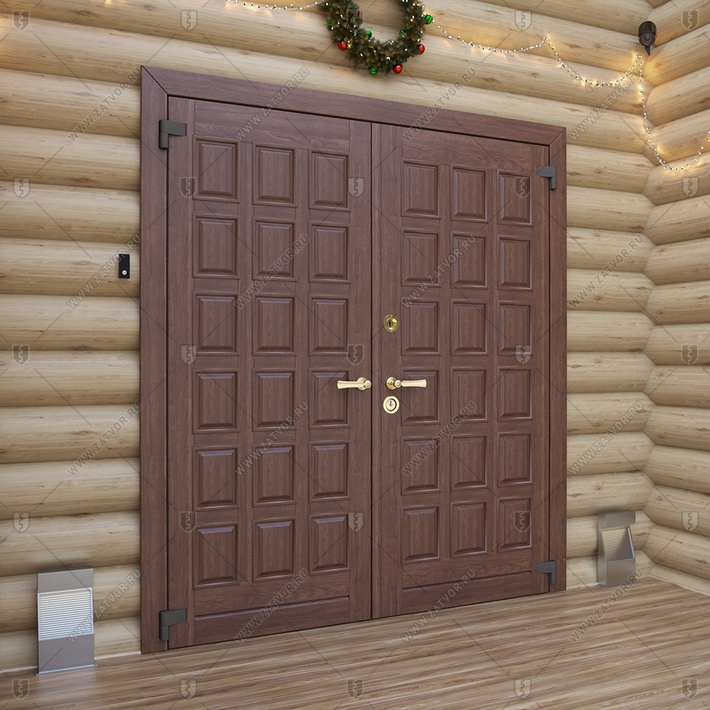 Входная группа для коттеджа на базе "Фоя" БАСТИОН-2_4