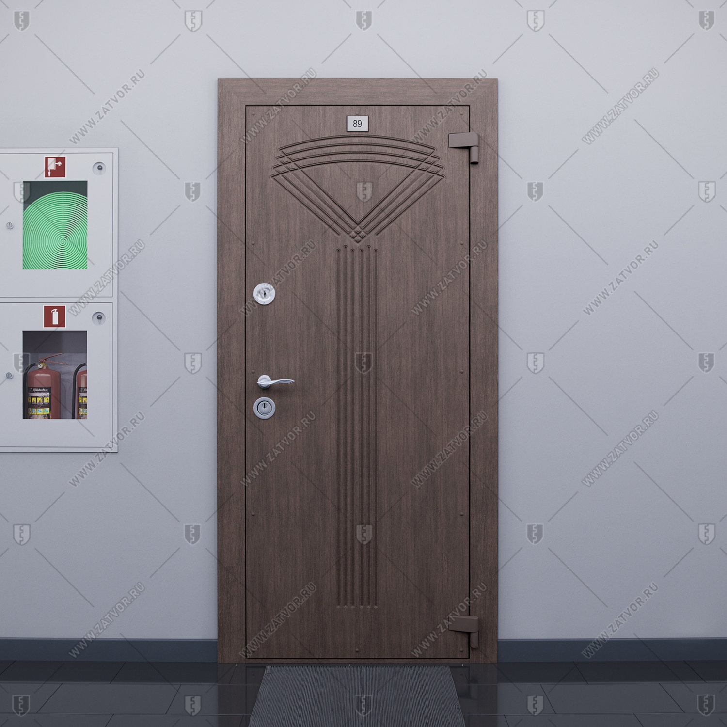 Взломостойкая входная дверь "Адмета" БАСТИОН-2_2