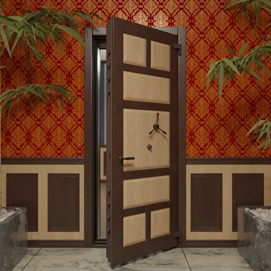 Взломостойкая внутренняя сейфовая дверь "Айса" БАСТИОН-3_7