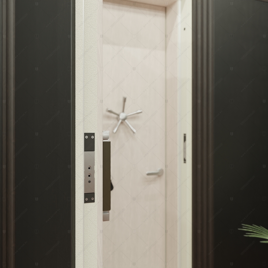 Комплект из двух дверей: внутренняя дверь "Мойра" БАСТИОН-3 и наружная дверь "Клото" БАСТИОН-1_13