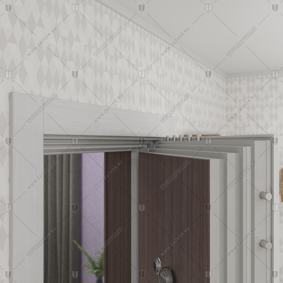 Взломостойкая внутренняя пожаростойкая сейфовая дверь "Апелиот" БАСТИОН-5 EIS60_10