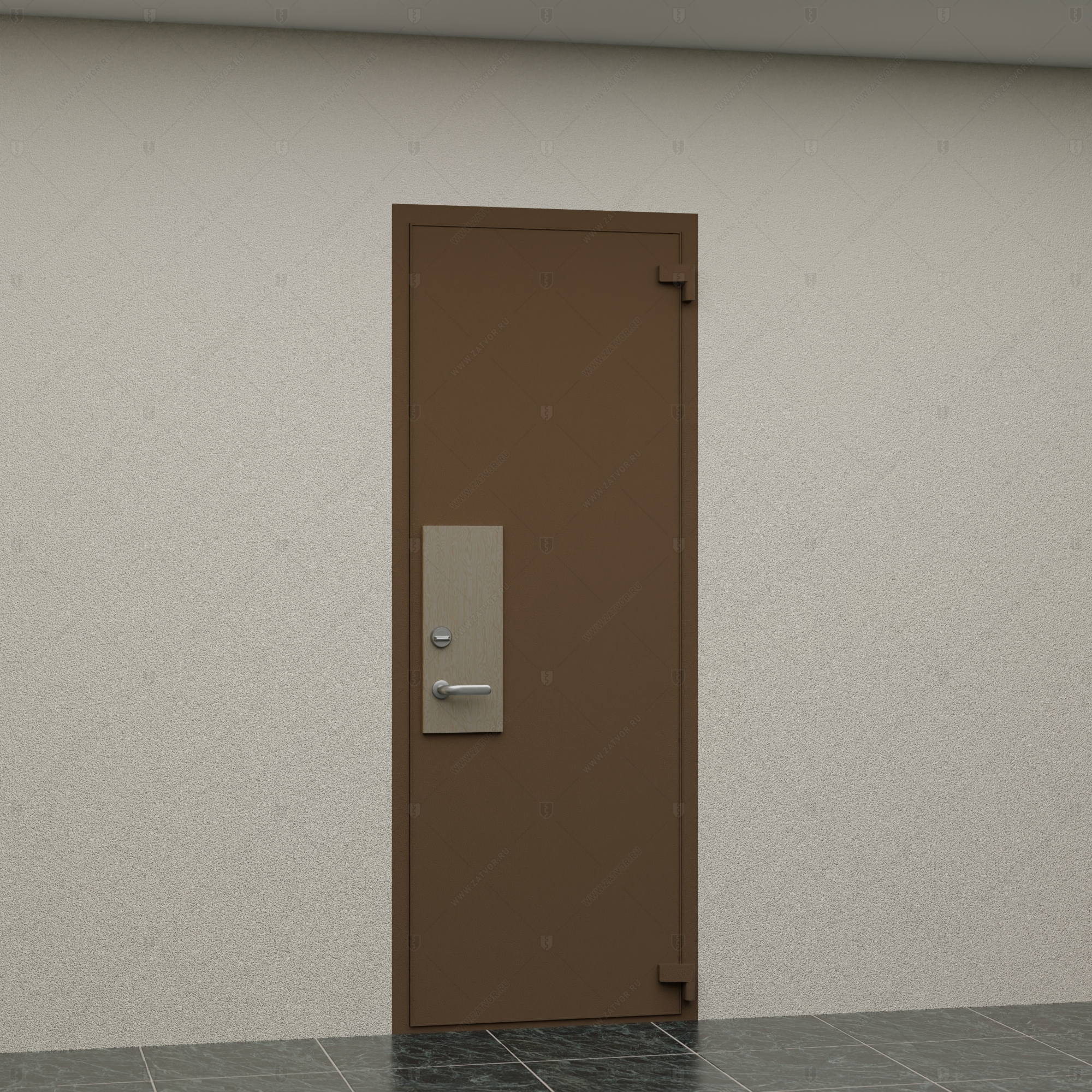 Взломостойкая входная дверь "Евримедонт" БАСТИОН-1 без облицовки_4