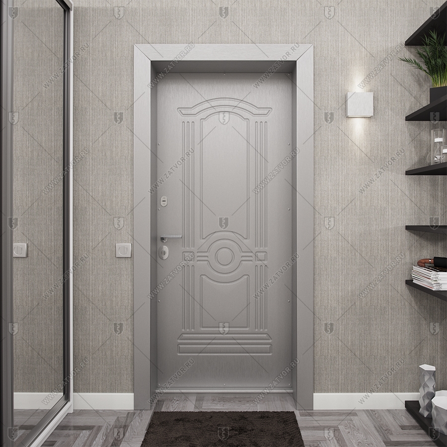 Взломостойкая входная дверь "Родия" БАСТИОН 2_3