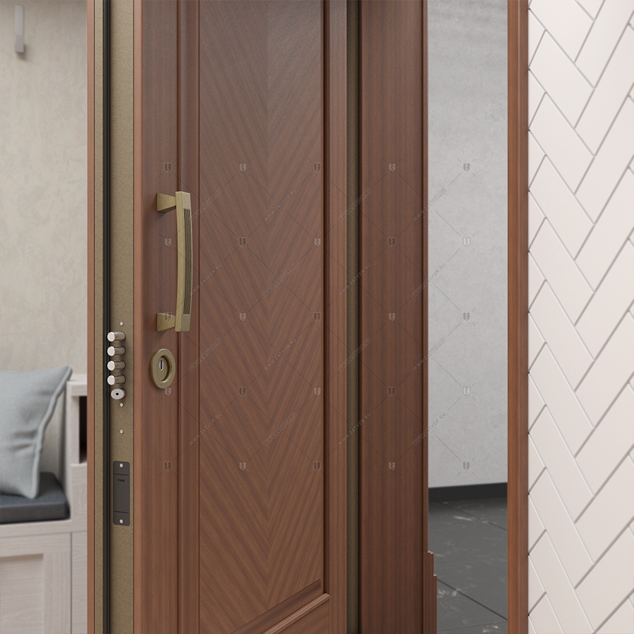 Внутренняя пожаростойкая входная стальная дверь "Тета" СуперЛюкс EIS60_8