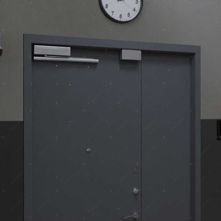 Двустворчатая входная дверь "Фоонт" БАСТИОН-2_12