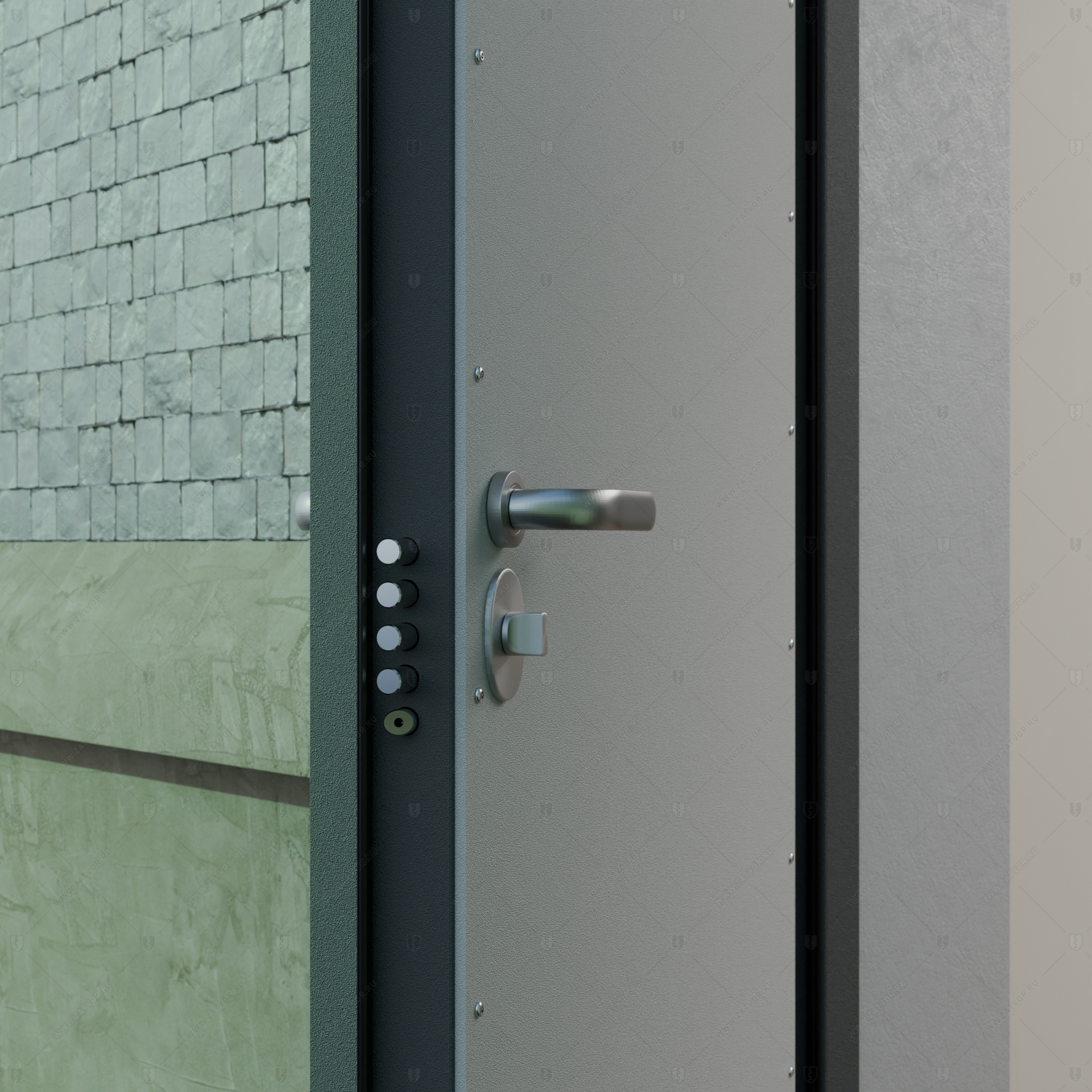 Взломостойкая входная дверь "Крон" БАСТИОН-1_12