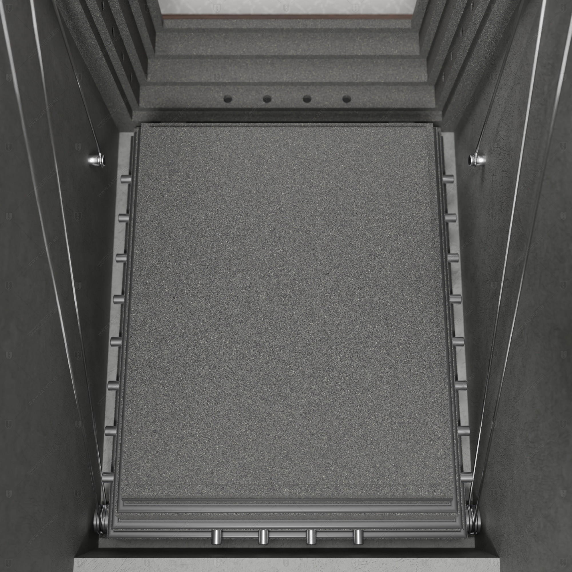 Аварийный противопожарный люк "Акмон" для комнаты спасения БАСТИОН-7_8