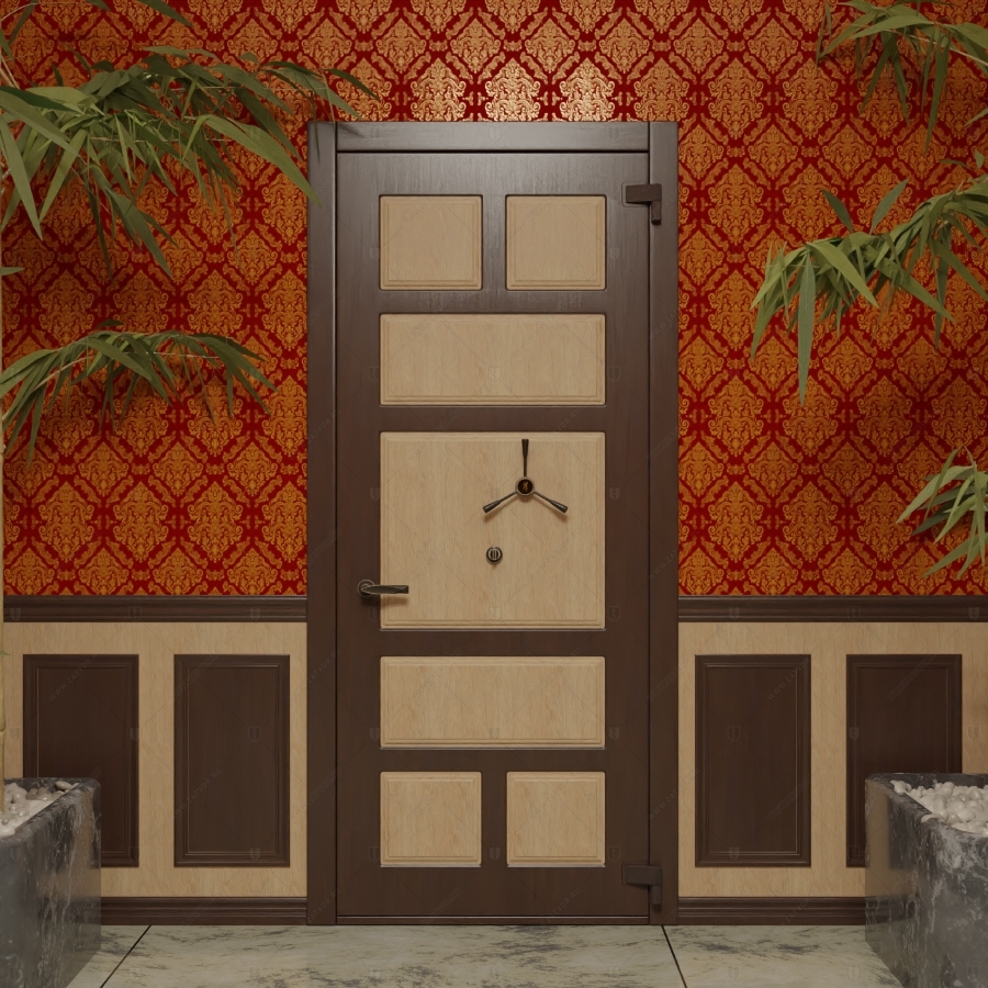 Взломостойкая внутренняя сейфовая дверь "Айса" БАСТИОН-3_3