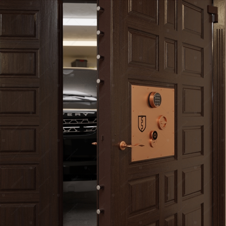 Пожаростойкие стальные ворота "Пик" БАСТИОН-3 EIS60_8